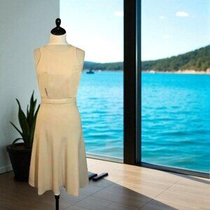 J. Crew Fit & Flare Sleeveless Dress